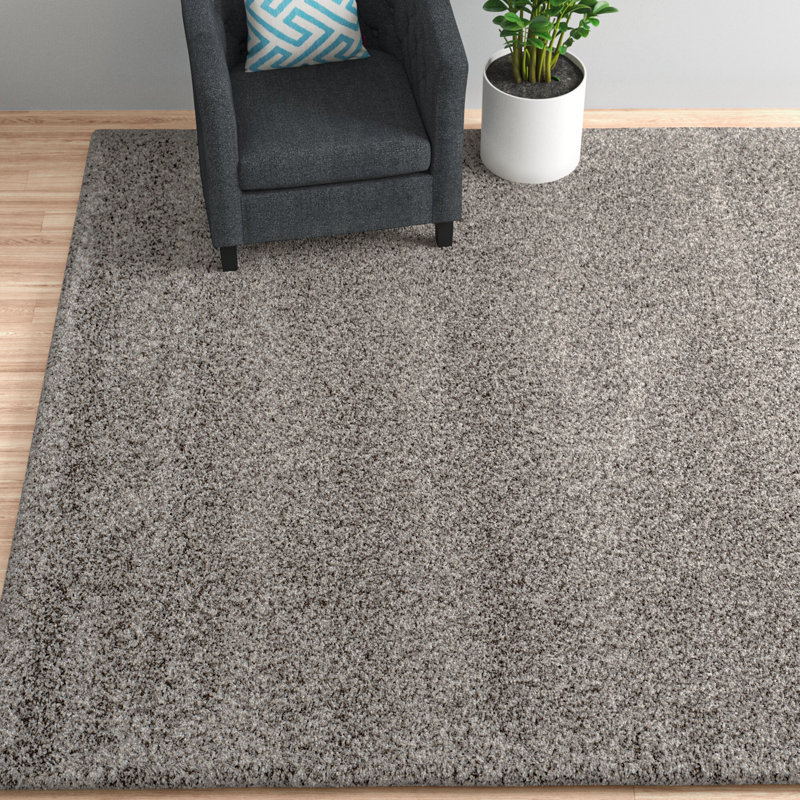 Assar Area Rug, Rectangle 8' x 10', Ivory/Gray