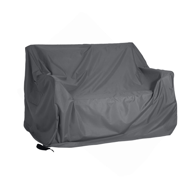 Housse pour causeuse extérieure Shield, gris foncé