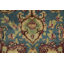 Tapis en laine à motif floral rétro de qualité supérieure 4 x 7