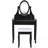 Vanity with Mirror and Seat-31272148