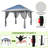 13x13 ft   with Mosquito Netting. One Push Instant Setup Canopy Tent. Adjustable Height Waterproof UV Resistant Outdoor Shelter with Sandbags for Garden. BBQ. Camping-124830046