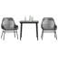 Ensemble repas de patio avec coussins en verre et poly rotin-1079026991-1079026997-1079026992