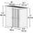 Shed-in-a-Box 6 ft. W x 4 ft. D Metal Horizontal Storage Shed