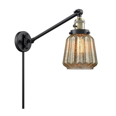 Lampe murale avec bras pivotant 1 lumière Vinson