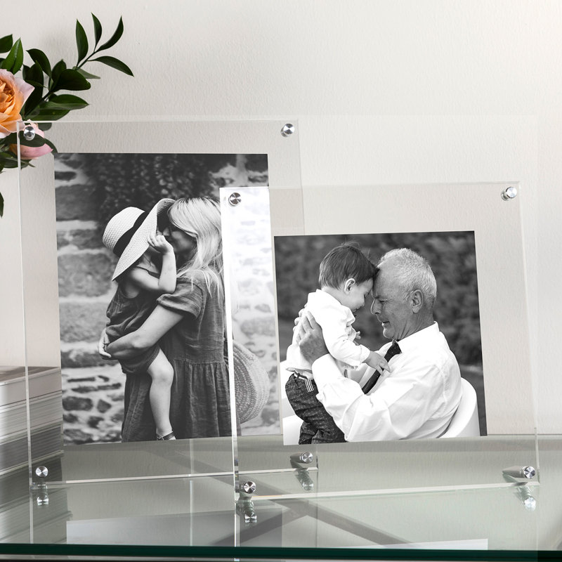 Cateno Tabletop Single Picture Frame, Silver