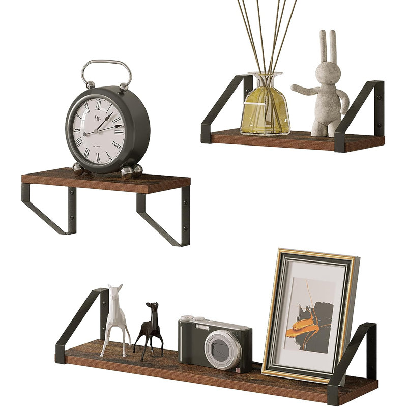Eburnean Floating Shelf