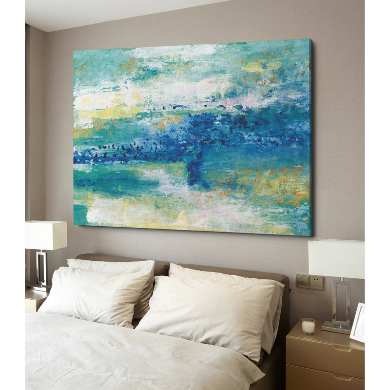 " Sea Isle " Painting Print, 36" H x 48" W x 1.5" D