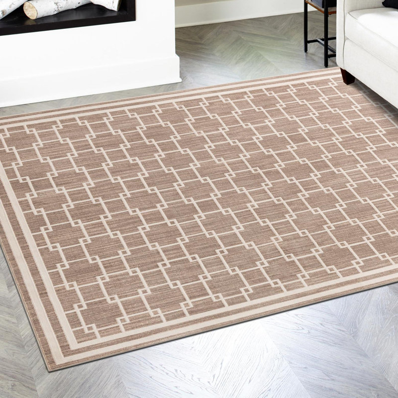 Jill Zarin Metropolitan Uptown Rug Beige, Square 10'