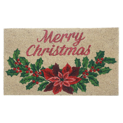 Keairra Non-Slip Christmas Doormat
