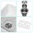 White Ceramic 32" Sink - Double Bowl Rectangular Basin For Modern Kitchen Aesthetics