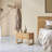Minimalys 19.69'' W Solid Wood Nightstand