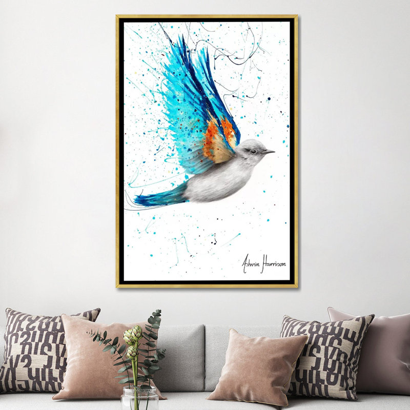 Break in Dance par Ashvin Harrison - impression d'art graphique, Aucun mat, Toile tendue, H 26 po x l 18 po x P 1,5 po