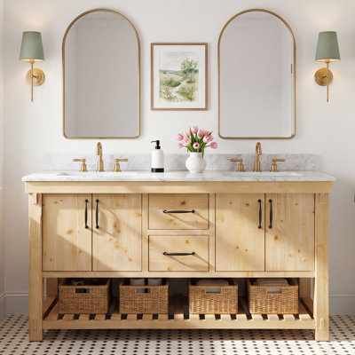 Ensemble de meuble-lavabo double 60 po Gola