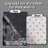 4x6 ft Tie-dyed Black Grey Shag Rugs for Living Room, Soft Non-Slip Fluffy Shagg Plush Bedroom Carpet, Large Area Rug for Nursery Kids Dorm Home Decor-1187734581