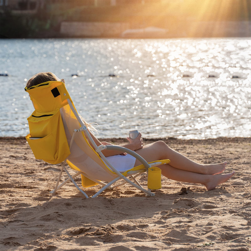 Carolsue Folding Beach Chair