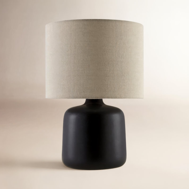 Pramit Table Lamp, Black