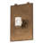 Rustic Lodge Flush Mounted Sconce