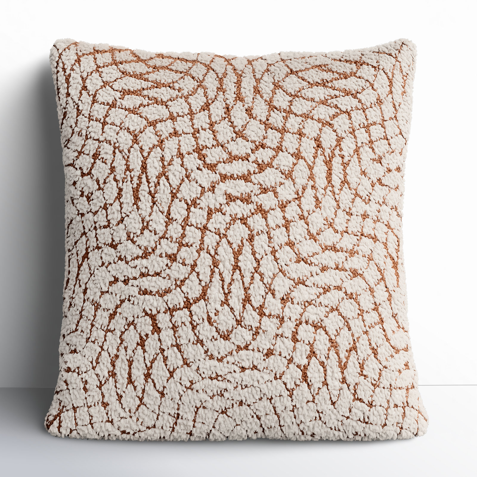 Sabana Geometric Throw Pillow, 18" x 18", Poly Fill
