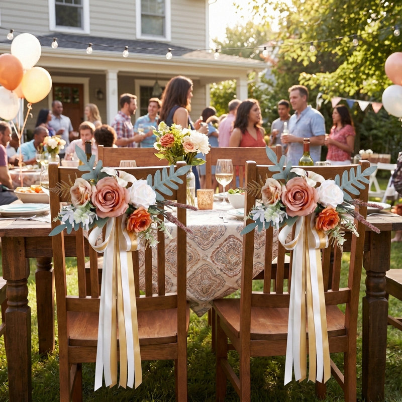 Marqueurs de banc de 15 pouces Boho