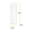 Tablettes suspendues - 5 sections - Organisateur de garde-robe-1702648824