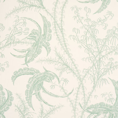 Ocean Toile Wallpaper
