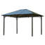 Pavillon de jardin portatif en métal x P 11 pi Harmony