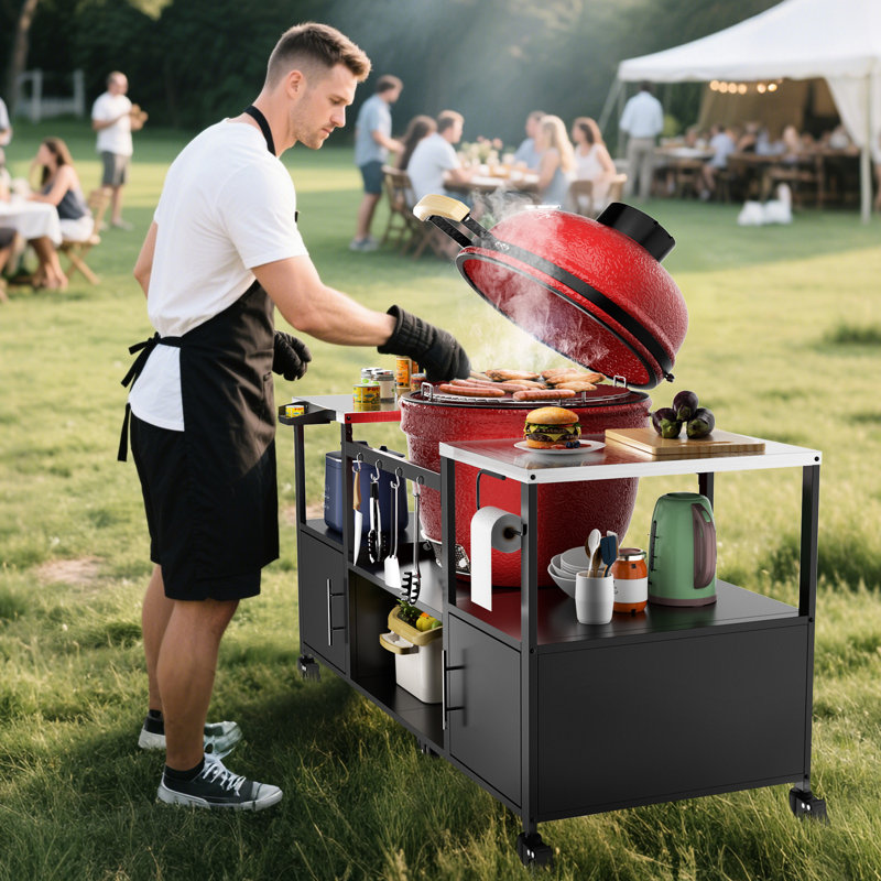 Table de barbecue Big Big Egg
