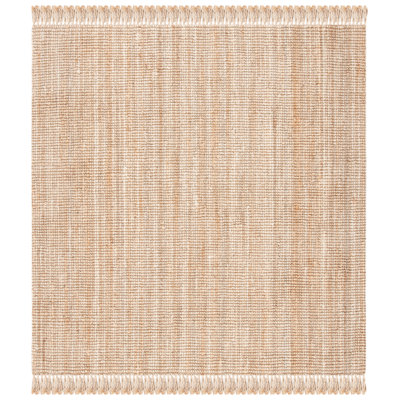 Lin Handwoven Jute Brown/Ivory Area Rug