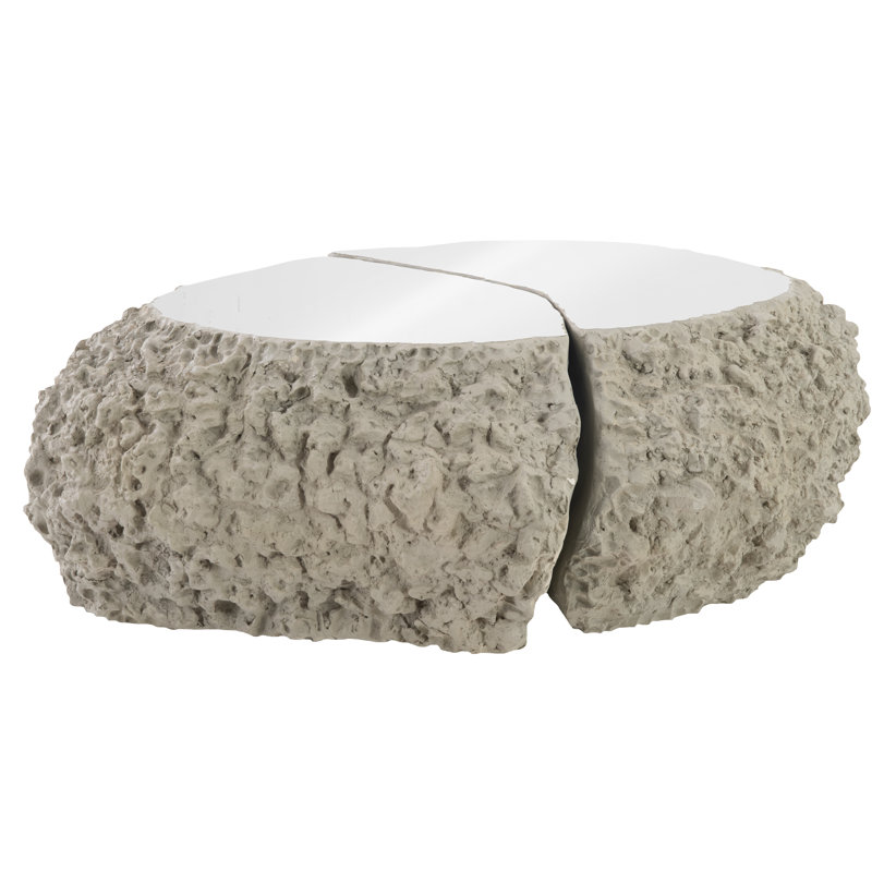 Split The Difference Coffee Table, Ash
