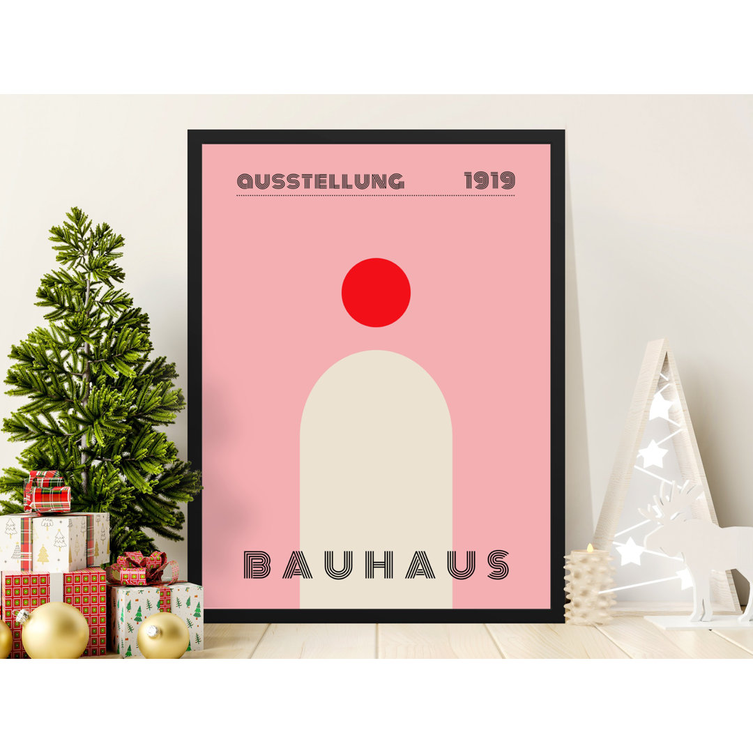 Bauhaus Exhibition 1919, Northway Print, Modernist Poster, Minimalist Art, Geometric Art, Home Decor, Bauhaus Style, Wall Hanging