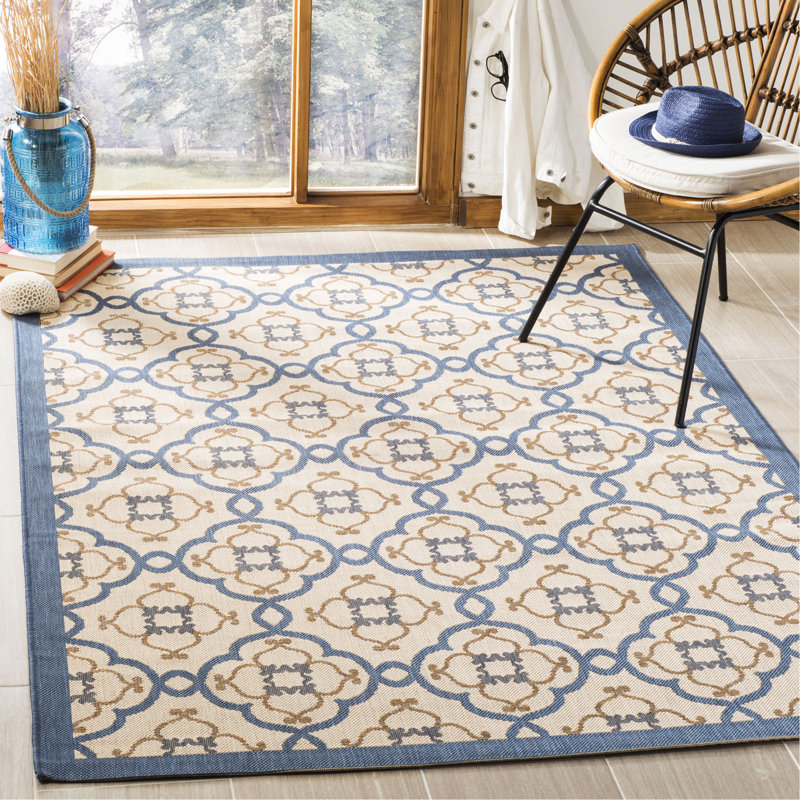 Chesterfeld Martha Stewart Performance Geometric Rug, Rectangle 5'3" x 7'7"