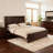 Traditional Town And Country Style Pinewood Vintage Tall Headboard Queen Bed Frame-1385225955-1385225954