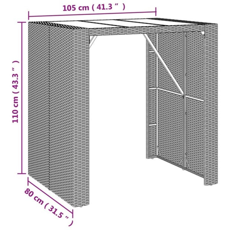 Patio Dining Set with