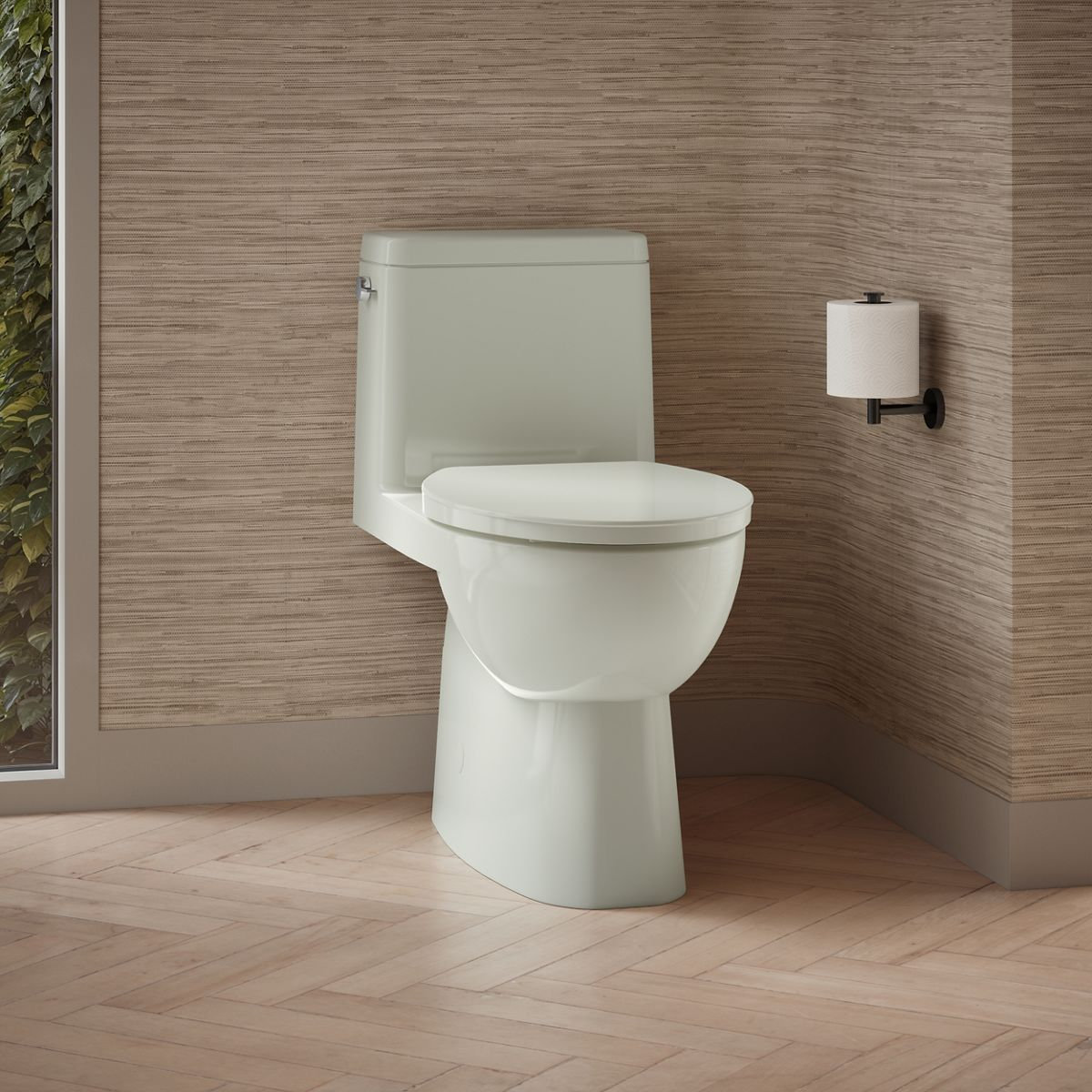 Reach 1.28 GPF Elongated Toilet, Dune