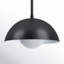 Luminaire suspendu en forme de dôme à 1 lumière Montana-888274698