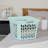 Sterilite Laundry Basket, 1.5 Bushel Plastic Hamper with Handles, White, 6 Pack-113332347