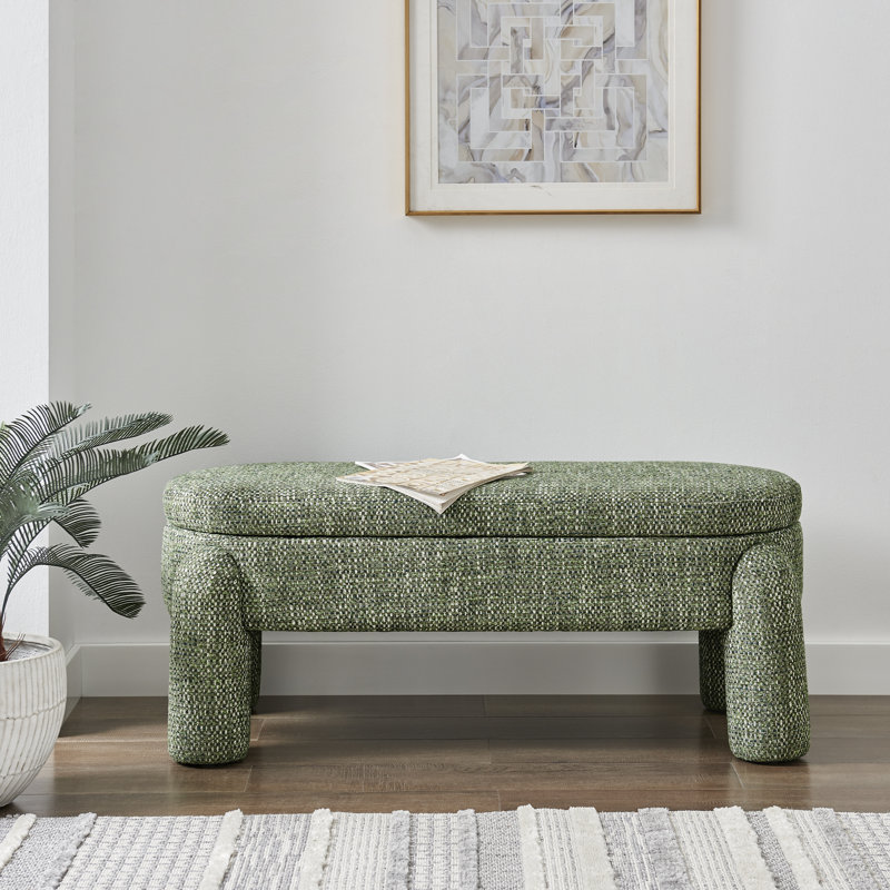 Bowden Chenille Bench, Salzburg Green