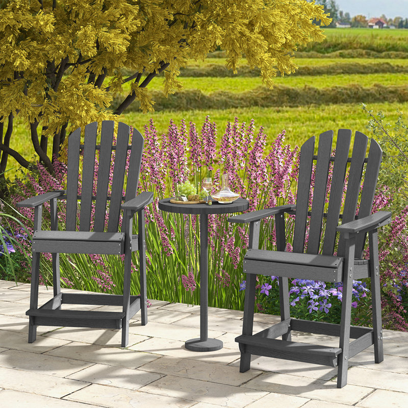 Tabouret Burakcan, Gris