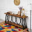 Table de couloir, console rétro