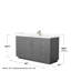Meuble-lavabo simple autoportant de 60 po avec plateau en quartz Miranda-98249203-98160675-98160677