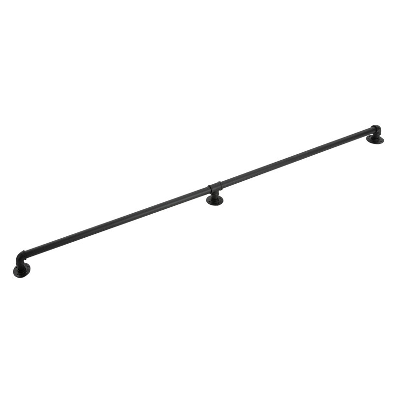 Metal Stair Banister, 3.15" H x 84" W x 3.15" D