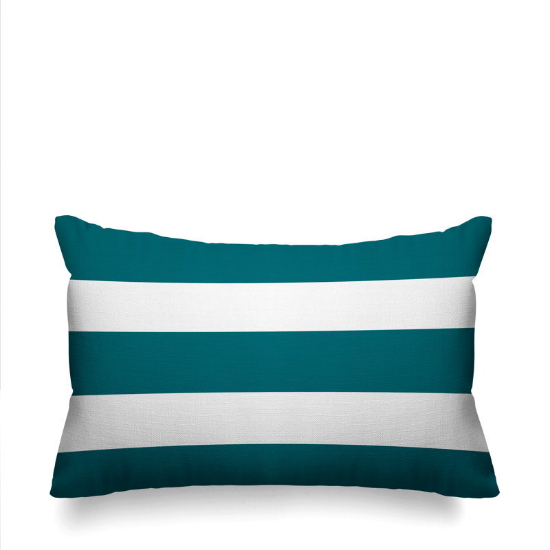 Coussin décoratif intérieur / extérieur Kyson, Vert