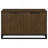 Thurston Dark Pine 4-Door Engineered Wood Accent Cabinet