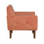 Chaise d'appoint rembourrée et capitonnée-1099036716