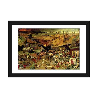 « the triumph of deces, c. 1562 », reproduction sur toile