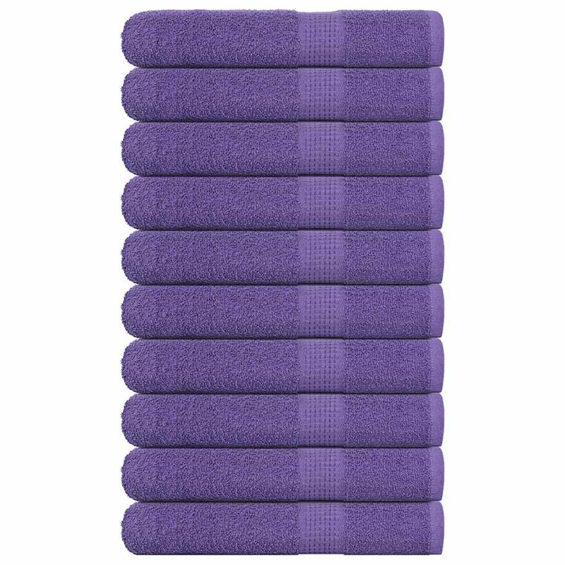Rechell 100% Cotton Beach Towel, Purple