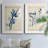 " Indigo Leaf Study I " 2 - Pieces-793904527-793872673-793872676