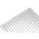 1-Spray Patterns 10 In. Single Wall Mount And Ceiling Mount Square Rain Fixed Shower Head