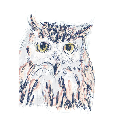 Funky Owl Portrait III