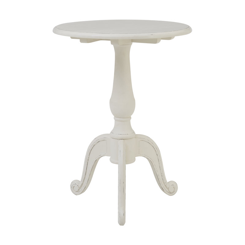 Aimee Pedestal End Table